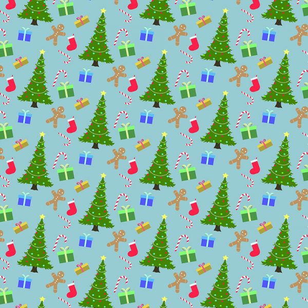 Christmas Tree Wrapping Paper – Copycat